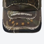 Deconstructed Camo Cap